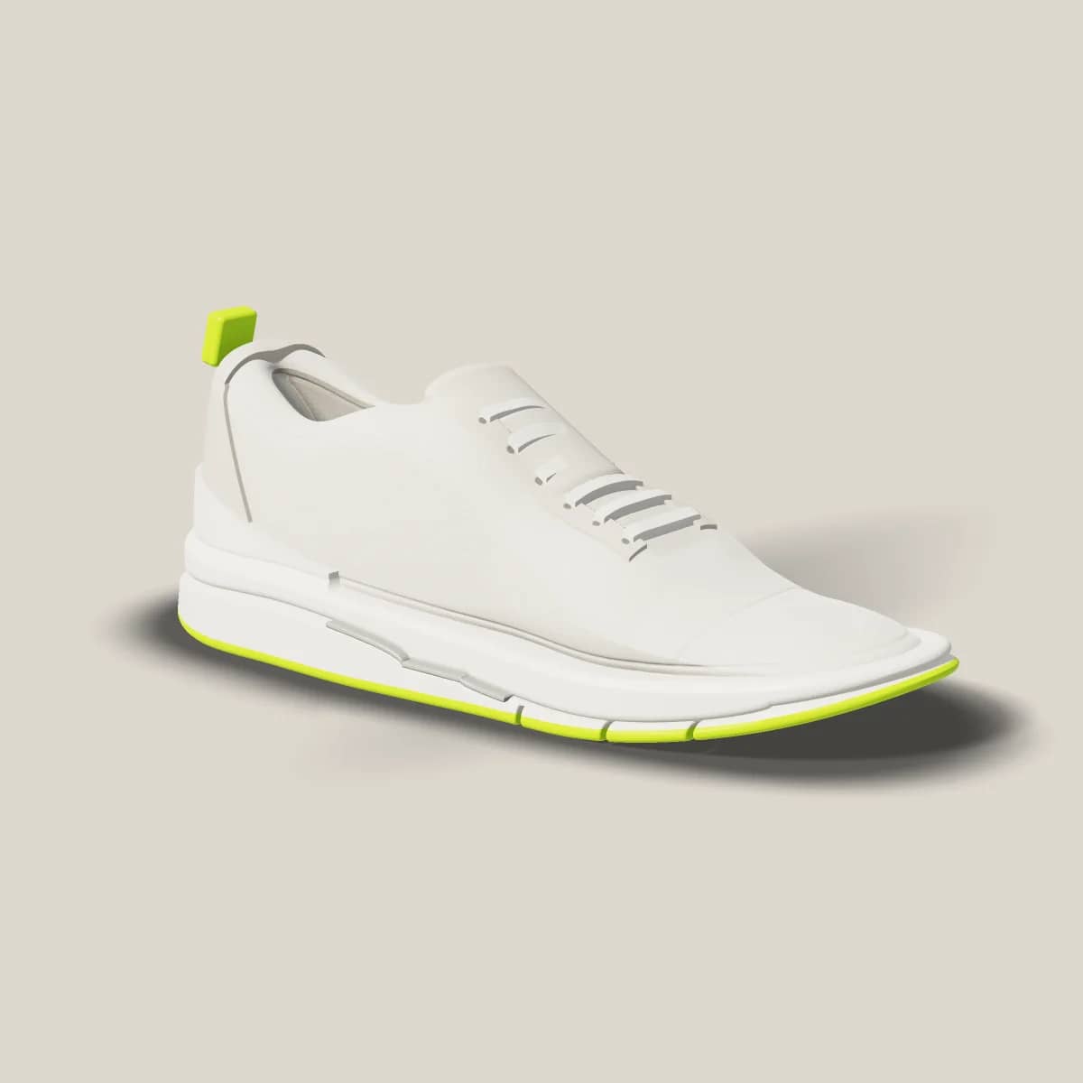 A-01 Drift in Bone/Lime, side view