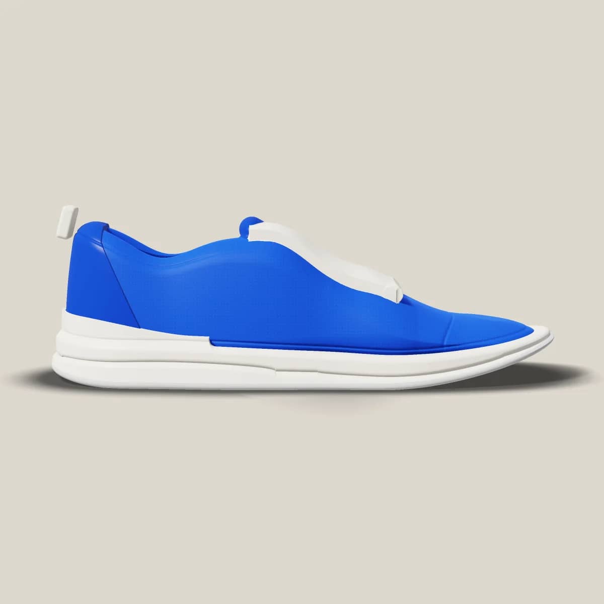 S-06 Fold in Cobalt/Bone, side view